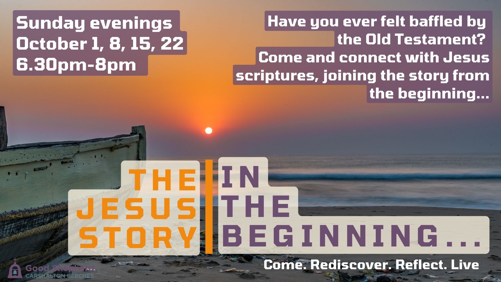 The Jesus Story: In the beginning….