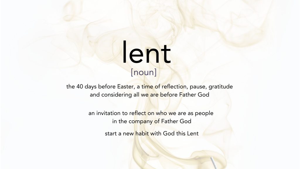 Lent Lessons